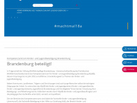 jugendbeteiligung-brandenburg.de Webseite Vorschau