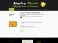gaestehaus-ruhnke.de Webseite Vorschau