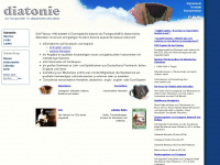 diatonie.de Webseite Vorschau