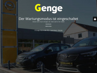 genge-automobile.de Webseite Vorschau