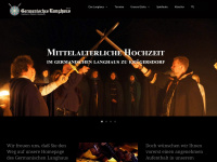 germanischeslanghaus.de Webseite Vorschau