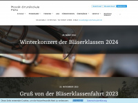 grundschule-peitz.de Webseite Vorschau
