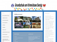 grundschule-senzig.de Webseite Vorschau