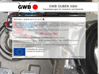 gwb-guben.de Webseite Vorschau