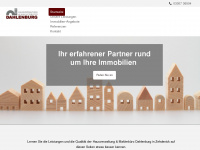 hausverwaltung-dahlenburg.de Webseite Vorschau