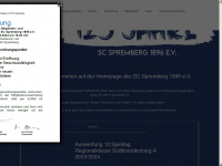 sc1896.de Webseite Vorschau