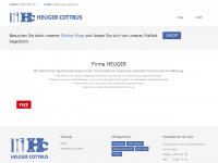 heuger-cottbus.de Webseite Vorschau