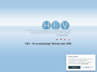 hev-electronic.com Webseite Vorschau