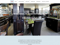 hotel-fuerstenberg-oder.de Webseite Vorschau