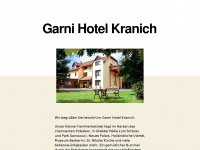 hotel-kranich.de Webseite Vorschau