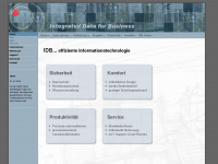 idb.de Webseite Vorschau