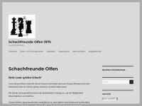 schachfreunde-olfen.de Webseite Vorschau