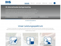 ipp-hydro-consult.de Webseite Vorschau