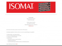 isomat.de Webseite Vorschau