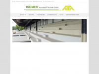 isomer.de Webseite Vorschau