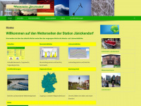 jaenickendorf-wetter.de Webseite Vorschau