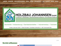 johannsen-holzbau.de Webseite Vorschau