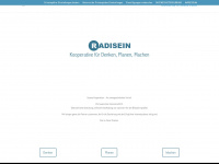 radisein.de Webseite Vorschau
