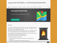 ofenbau-innung.info Webseite Vorschau