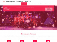 karneval-in-teltow.de Webseite Vorschau