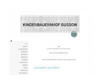 kinderbauernhof-gussow.de Webseite Vorschau