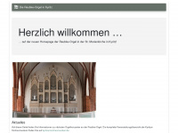 reubke-orgel.de Webseite Vorschau