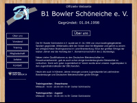b1-bowler.de Webseite Vorschau