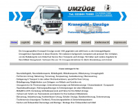 kranepuhl-umzug.de Webseite Vorschau