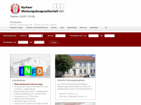 kyritzer-wbg.de Webseite Vorschau