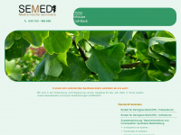 semedi.de Webseite Vorschau