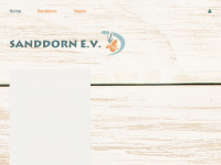 sanddorn.net Webseite Vorschau