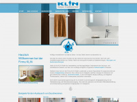 klin-gmbh.de Webseite Vorschau