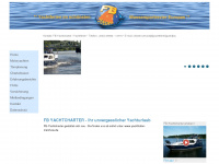 fb-yachtcharter.de Webseite Vorschau