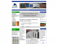 kunststoffzaun.net Webseite Vorschau