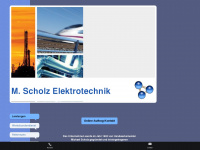 mscholz-elektrotechnik.de Webseite Vorschau