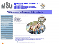 msu-uckermark.de Webseite Vorschau