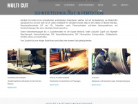 multi-cut.de Webseite Vorschau