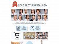neue-apotheke-mahlow.de Webseite Vorschau