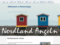 nordland-angelreisen.de Webseite Vorschau