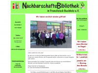nachbarschaftsbibliothek-buchholz.de Webseite Vorschau