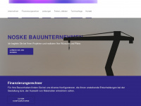 noske-bau.de Webseite Vorschau