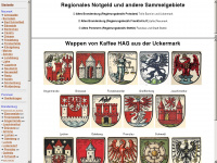 numismatik-schwedt.de Webseite Vorschau