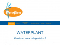 water-plant.de Webseite Vorschau