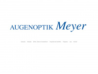 optik-meyer.info Webseite Vorschau