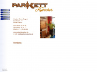 parkett-kutscher.de Webseite Vorschau
