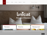pension-unicat.de Webseite Vorschau
