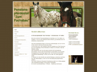 pferde-fuchs.de Webseite Vorschau