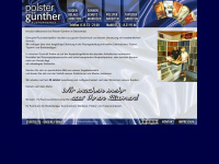 polster-günther.de Webseite Vorschau