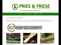 pries-und-friese.de Webseite Vorschau