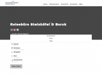 reisebuero-steinhoefel.de Webseite Vorschau